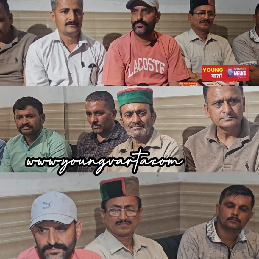 डूब क्षेत्र में विकास कार्यो करवाने को अनुमति देने की मांग,  संगड़ाह ग्रामीण पँचायत के लोगो ने डीसी से की मुलाकात