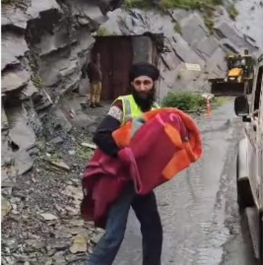 भूस्खलन के बीच NHAI बना देवदूत, ऑक्सीजन सपोर्ट पर 7 माह के शिशु की बचाई जान