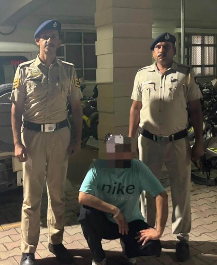 पांवटा साहिब में ऑल्टो कार से 176 नशीले कैप्सूल बरामद, एक गिरफ्तार