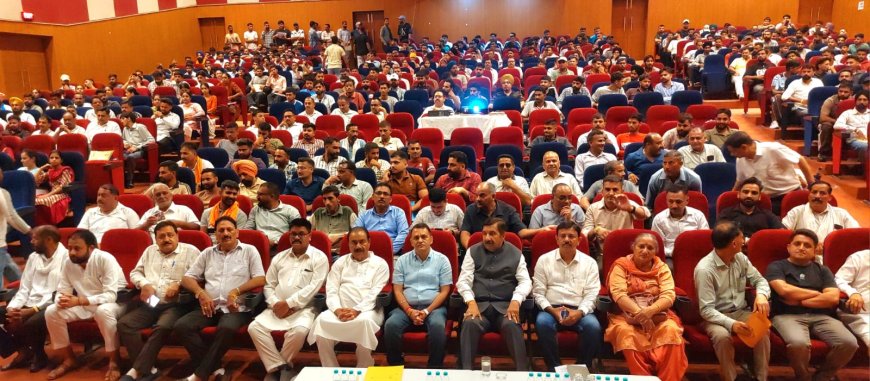 जल शक्ति विभाग में इस वित्त वर्ष 4000 पद भरे जाएंगे : मुकेश अग्निहोत्री