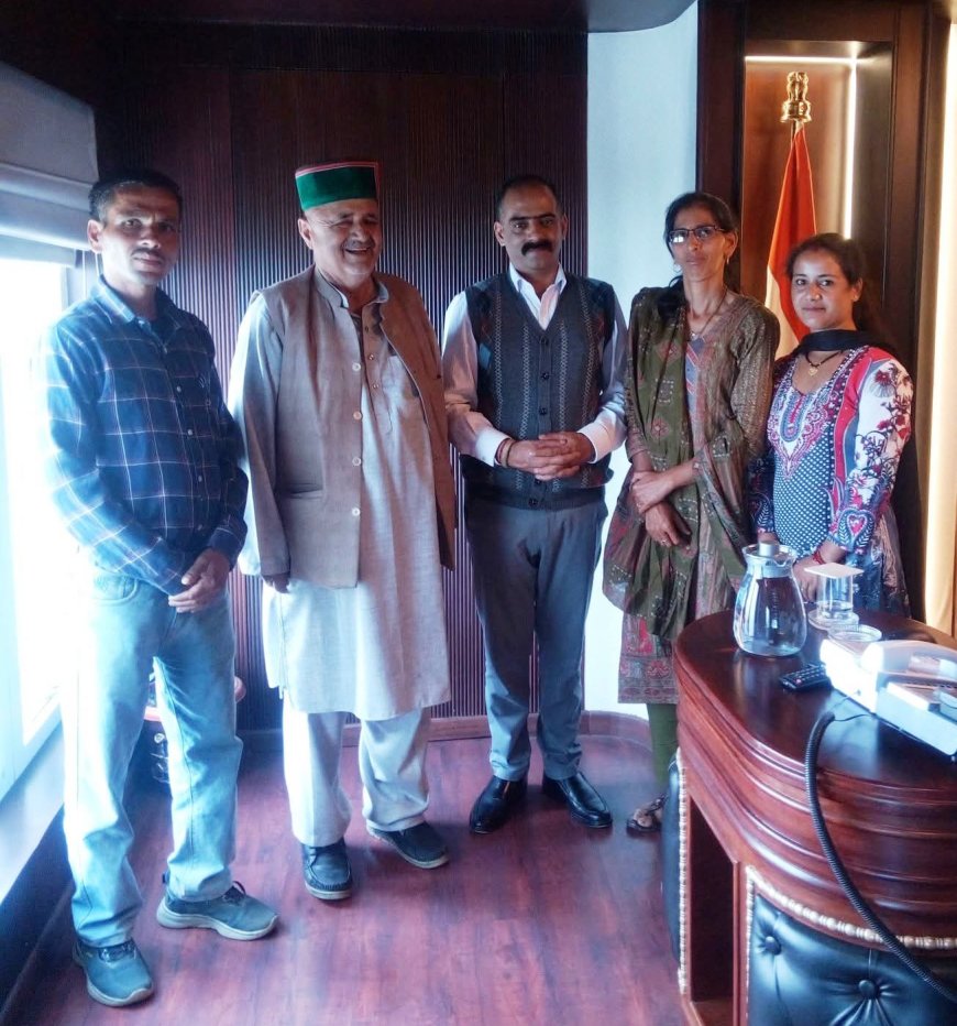पीएचसी ट्रहाई भवन निर्माण के लिए 30 लाख की पहली किश्त जारी,  मंत्री अनिरुद्ध सिंह राणा का जताया आभार