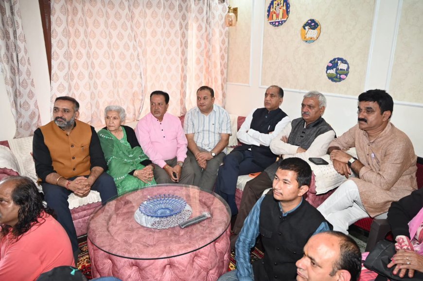 हिमाचल में भर्ती अनियमितताओं, पेपर लीक और भ्रष्टाचार पर प्रदेश सरकार पूरी तरह बेनकाब, दोषियों को संरक्षण दे रही कांग्रेस सरकार : जयराम ठाकुर