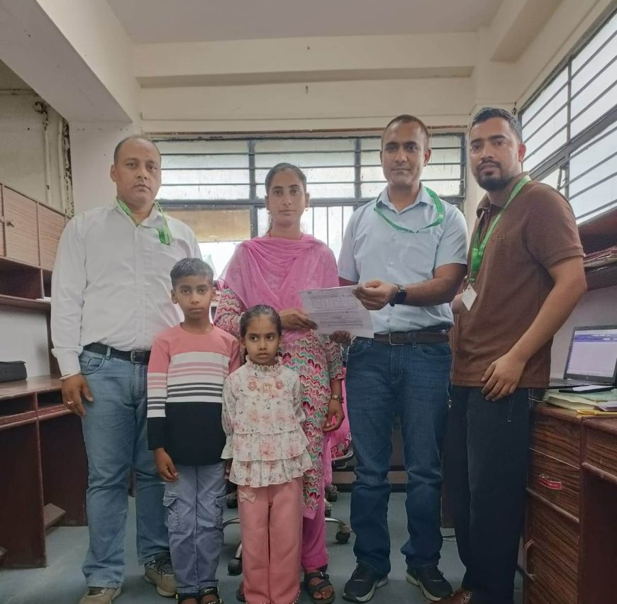 आउटसोर्स कर्मी की मौत के बाद परिजनों का सहारा बनी ईएसआईसी की पेंशन
