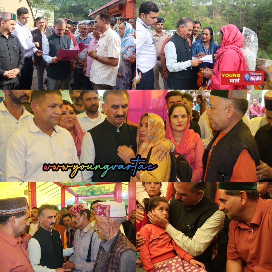 बोह क्षेत्र के बेघर परिवारों को गृह निर्माण और अन्य सामान के लिए 8.50 लाख की आर्थिक सहायता: मुख्यमंत्री