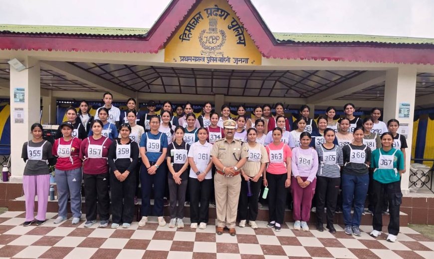 जुन्गा में पुलिस भर्ती के लिए   निःशुल्क कोचिंग शुरू- 651 अभ्यर्थी ले रहे प्रशिक्षण