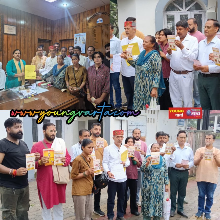 गौ भक्तों ने राष्ट्रपति प्रधानमंत्री और मुख्यमंत्री को भेजे ज्ञापन, गाय को राष्ट्रमाता का दर्जा देने की मांग