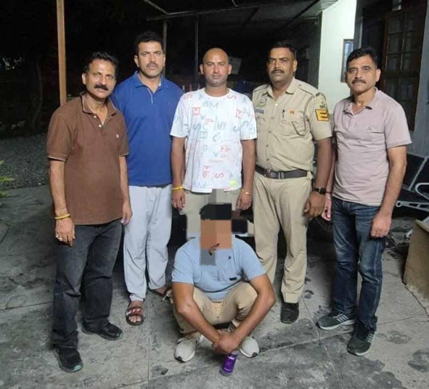 सिरमौर पुलिस की पीओ सेल की बड़ी कार्रवाई, 4 क्विंटल गांजा मामले में फरार उद्घोषित अपराधी गिरफ्तार