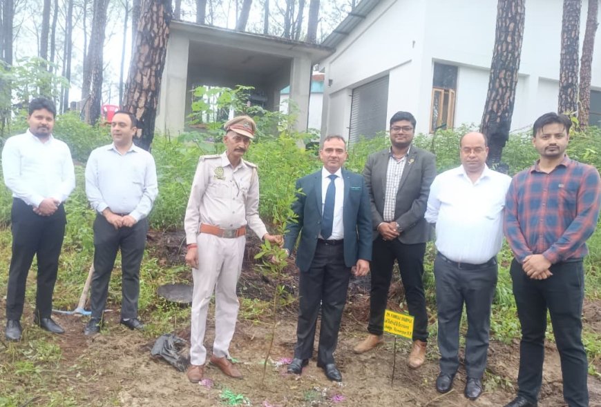 जिला विधिक सेवाएं प्राधिकरण ने आयोजित किया पौधारोपण कार्यक्रम