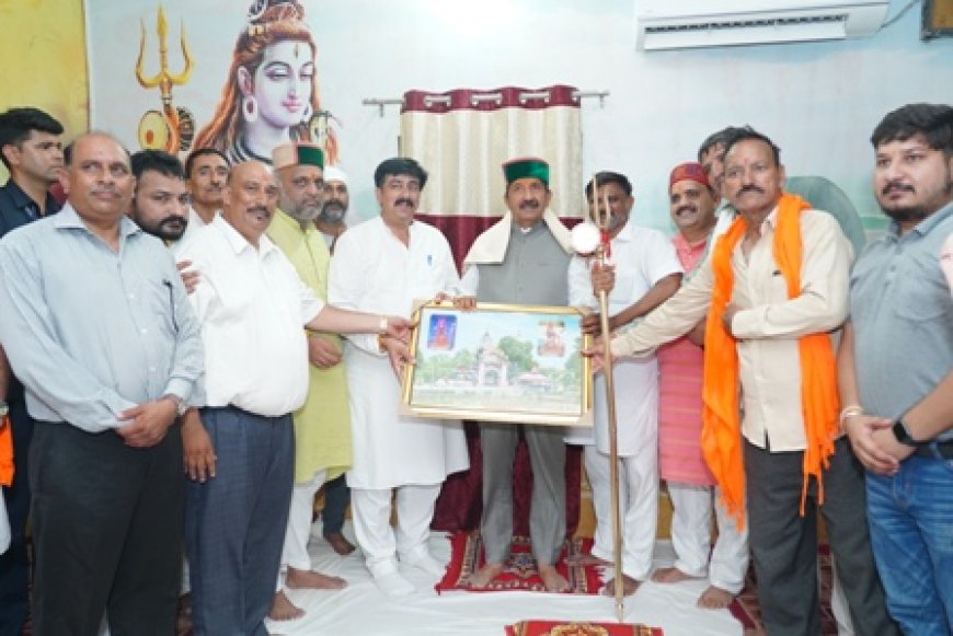 उप मुख्यमंत्री ने बनौड़े महादेव मंदिर में टेका माथा, प्रदेशवासियों के सुख-समृद्धि और खुशहाली की मंगलकामना की 