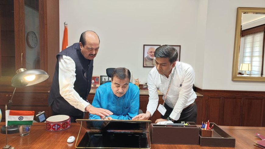 हिमाचल के सड़क नेटवर्क को नई गति देने के लिए केंद्र सरकार प्रतिबद्ध, राष्ट्रीय राजमार्गों पर हुई विस्तृत चर्चा : हर्ष महाजन