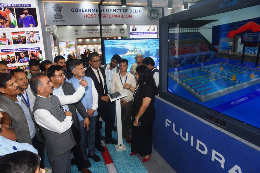 मुख्यमंत्री ने स्पोर्ट्स, फिटनेस एवं इंफ्रास्ट्रक्चर एक्सपो-2026 का दौरा किया