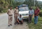 राजगढ़ में पिकअप से 100 पेटियां देसी शराब बरामद, चालक गिरफ्तार