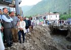 ठाकुर सुखविन्द्र सिंह सुक्खू ने चंबा के आपदा प्रभावित क्षेत्रों का किया दौरा