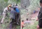 चंबा में 250 मीटर गहरी खाई में गिरी कार, दो युवकों की मौके पर मौत