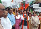 कटासन माता मंडल में सड़कों की दुर्दशा के खिलाफ सैकड़ों लोगों का प्रदर्शन, जनता त्रस्त और सरकार मित्रों की सेवा में मस्त : डॉ. राजीव बिंदल