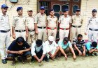 बिलासपुर पुलिस ने 175.5 ग्राम चिट्टे के साथ छह दबोचे
