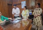 बारिश से हुए नुकसान को लेकर पंचायत प्रतिनिधियों की डीसी से मुलाकात, नुकसान के बारे में DC को करवाया अवगत