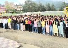 प्रथम सशस्त्र पुलिस बटालियन जुन्गा में निःशुल्क कोचिंग शिविर संपन,  468 युवाओं ने एक माह में  लिया निःशुल्क पुलिस भर्ती प्रशिक्षण