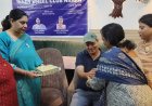 इनर व्हील क्लब का रक्षाबंधन सेलिब्रेशन, क्लब की महिलाओं ने मीडिया कर्मियों को बांधी राखी