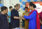 आस्था स्कूल के विशेष बच्चों के लिए प्री राखी सेलिब्रेशन, डीएलएड की छात्राओं ने विशेष बच्चों को बांधी राखियां