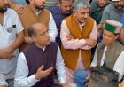 नेता प्रतिपक्ष ने चौड़ा मैदान पहुंचकर आमरण अनशन पर बैठे टैक्सी यूनियन के पदाधिकारियों की सुनीं माँगे