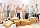 नशीली दवाओं का जखीरा पकड़ा , लाखों अल्प्राजोलम टेबलेट के साथ 43 किलो से अधिक पाउडर-कोडीन और सिरप बरामद 