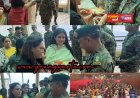 सीमाओं की रक्षा करने वाले सैनिक हमारे परिवार का हिस्सा,  फौजी भाइयों की कलाई पर महिला मोर्चा ने बांधी राखी  : डेजी ठाकुर