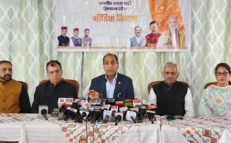 हिमाचल में लोकतंत्र नहीं, प्रतिशोध का शासन चल रहा है; विपक्ष की आवाज़ दबाने के लिए प्रशासन का दुरुपयोग कर रही कांग्रेस सरकार : जयराम ठाकुर