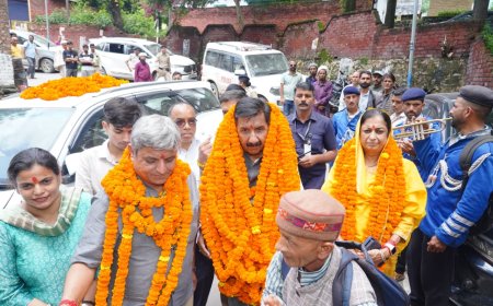 उप मुख्यमंत्री मुकेश अग्निहोत्री ने चंबा में 23 करोड़ रुपये की विकास परियोजनाओं के किए उद्घाटन और शिलान्यास