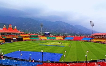 धर्मशाला स्टेडियम की पिचों पर बिछेगी नई मिट्टी, मैच से पहले होगा कायाकल्प