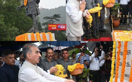 मुख्यमंत्री ने डॉ. परमार की 120वीं जयंती के अवसर पर श्रद्धांजलि दी