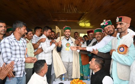 सिरमौर में सड़क परियोजनाओं पर 244 करोड़ की राशी की जा रही व्यय : विक्रमादित्य सिंह