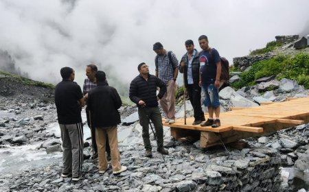 श्री मणिमहेश यात्रा-2026 की तैयारियों का उपायुक्त मुकेश रेपस्वाल  ने किया निरीक्षण