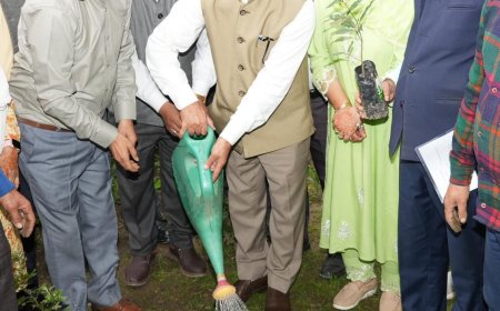 मुख्यमंत्री ने पौधरोपण अभियान का शुभारंभ किया