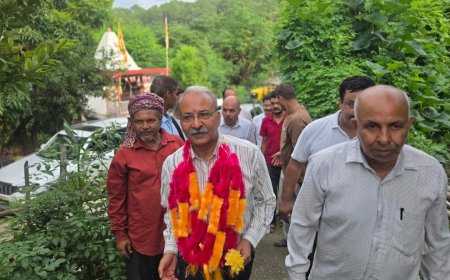 सुनील शर्मा बिट्टू ने पंतेहड़ी गांव को सड़क से जोड़ने के लिए वन विभाग को दिए निर्देश