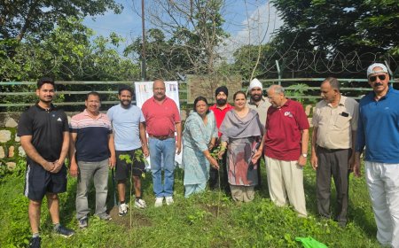 यमुना पार्क में रोटरी क्लब का स्वच्छता और पर्यावरण अभियान: मियावाकी जंगल परियोजना एवं प्लास्टिक बॉटल कलेक्टर का उद्घाटन