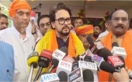 नादौन के ढगोह में कलश वंदन यात्रा का समापन, अनुराग ठाकुर समेत भाजपा नेताओं ने लिया हिस्सा