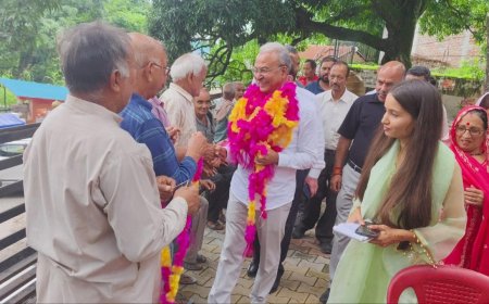 अमनेड़ गांव की हर समस्या का किया जाएगा समाधान: सुनील शर्मा बिट्टू