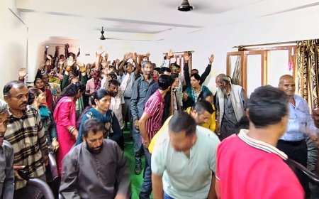 नवगठित ग्राम पंचायत धाली की आमसभा में उमड़ा जनसैलाब