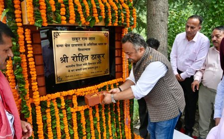 शिक्षा मंत्री ने जुब्बल में किया ठाकुर रामलाल गर्ल्स स्कूल ऑफ़ स्पोर्ट्स का उद्धघाटन