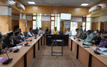 राजस्व मंत्री ने खंड स्तरीय शिकायत निवारण समिति कल्पा की बैठक में की शिरकत