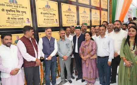 जिला बिलासपुर में 475 करोड़ लागत की 31 विकासात्मक परियोजनाओं के लोकापर्ण और शिलान्यास: मुख्यमंत्री