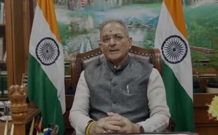 स्वतंत्रता दिवस पर राज्यपाल कविंदर गुप्ता ने दी शुभकामनाएं, नागरिकों से राष्ट्र निर्माण में योगदान की अपील