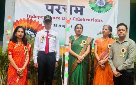 द रोज़ ऑर्किड वर्ल्ड स्कूल, पांवटा साहिब में धूमधाम से मनाया गया  80वां स्वतंत्रता दिवस