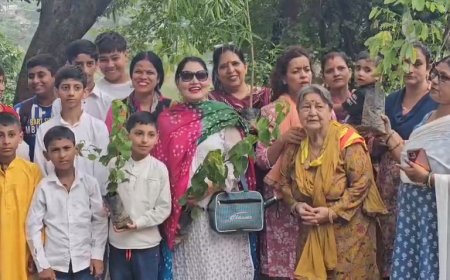 ऐतिहासिक रानीताल बाग में सत्य साईं समिति ने किया पौधारोपण, सजावटी और फलदार पौधे किए रोपित