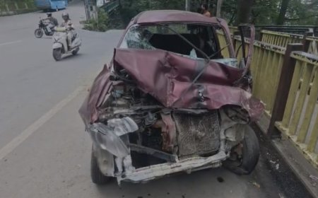 शिमला में टैंकर और कार की जोरदार टक्कर में  2 पुलिसकर्मियों की मौत