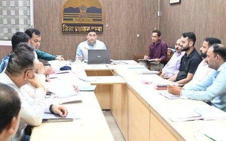 लंबित एफसीए अनुमति मामलों का जल्द किया जाए समाधान – उपायुक्त मुकेश रेपस्वाल