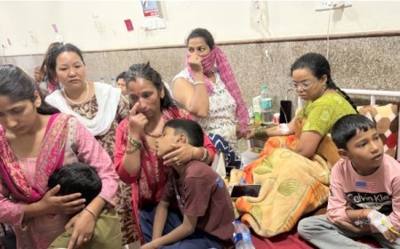 प्राइमरी स्कूल में मिड-डे मील की खीर खाने के बाद 30-40 बच्चे बीमार
