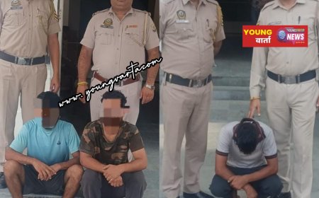 पांवटा साहिब में  दो अलग-अलग मामलों में 12.70 ग्राम चिट्टा बरामद, तीन आरोपी गिरफ्तार