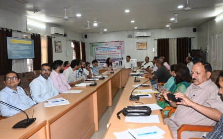 राष्ट्रीय कृमि मुक्ति दिवस को लेकर जिला टास्क फोर्स कमेटी की बैठक आयोजित